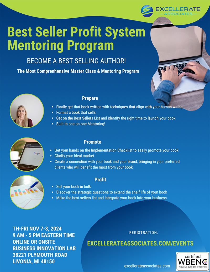 Best Seller Profit System Mentoring Program Great Lakes WBC